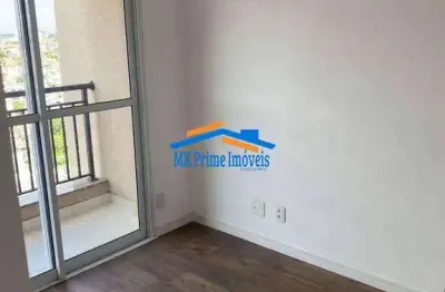 Apartamento c/ 60m², 2 quartos (1suíte) e 1 vaga no square carapicuíba