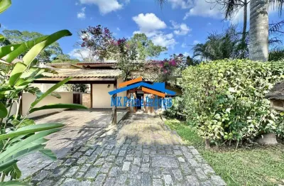 Cond aldeia da fazendinha - 5 dorms / 3 stes. voltada p/ área preservação!