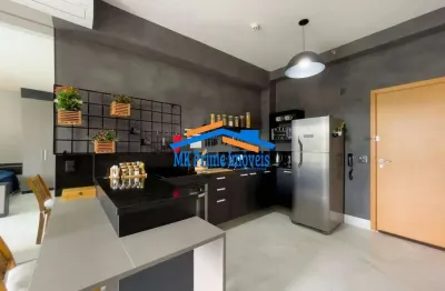 Apartamento/ studio à venda c 45m², 01 quarto, 1 wc e 01 vaga - alphaville