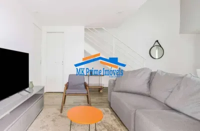 Apartamento  duplex - equipado e decorado - brooklin