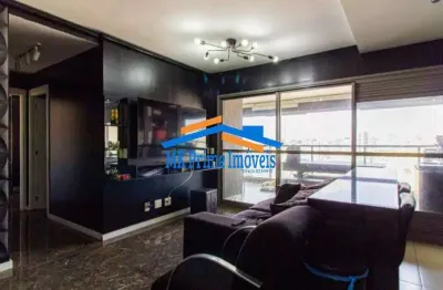Apartamento mobiliado com 2 quartos(1 suíte) e 69m² -  vila romana/sp