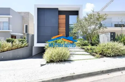 Linda casa com 4 suítes no condomínio lorian boulevard!