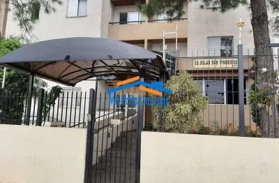Apartamento 3 quartos, 67 mts,1 vaga quitauna/osasco