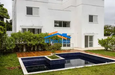 Casa em alphaville residencial 8 – espaço, elegância e vista para a mata