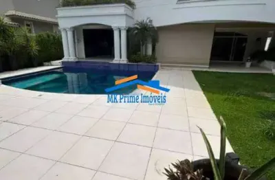 Casa clássica de alto padrão • 5 suítes • lazer completo • tamboré 2