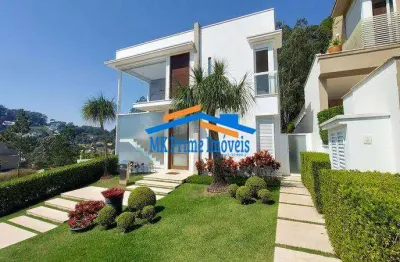 Casa 456m² mobiliada com 4 suítes no villa solaia alphaville.