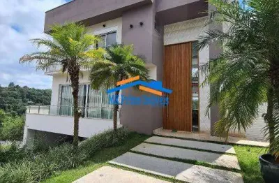 Casa de Alto Padrão com Elevador e Vista Permanente para Reserva Genesis 1