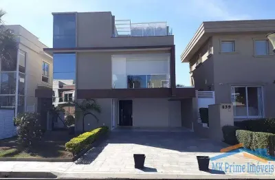 Linda casa com 4 suítes e elevador - cond. lorian boulevard!!!