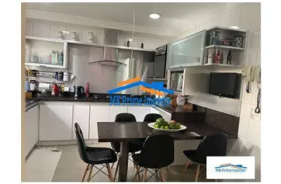 Linda casa com 3 dorm, 1 suíte, 10 vaga de garagem em 200m² - jd. d&apos;abril.