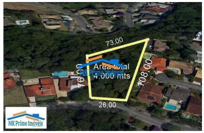 Terreno 4.000mt recanto dos bandeirantes  26 mts frente aceita permuta 30%