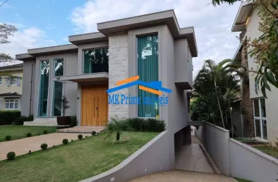 Linda casa com 5 suítes e 8 vagas - condomínio alphaville residencial 10.