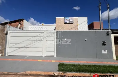 Casa com 3 quartos à venda na Rua Tereza Barros dos Santos, Loteamento Praia da Urca, Campo Grande