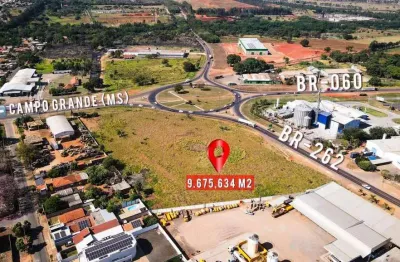 Terreno à venda na Avenida Radialista Edgar Lopes de Faria, Núcleo Industrial, Campo Grande