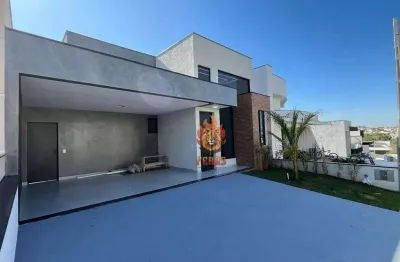 Casa com 3 dormitórios à venda, 155 m² por r$ 1.100.000,00 - condomínio campos do conde - sorocaba/sp