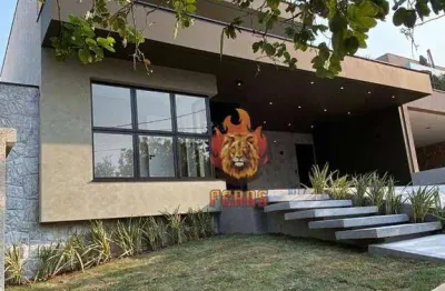 Casa com 3 dormitórios à venda, 186 m² por r$ 1.740.000,00 - condomínio chácara ondina - sorocaba/sp