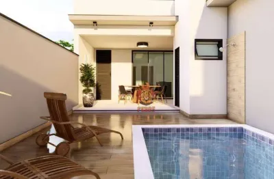 Casa com 3 dormitórios à venda, 186 m² por r$ 1.740.000,00 - condomínio chácara ondina - sorocaba/sp