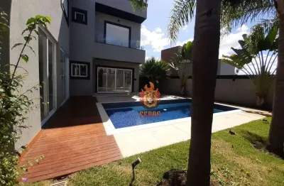 Casa com 6 dormitórios à venda, 400 m² por r$ 3.500.000,00 - alphaville nova esplanada - votorantim/sp