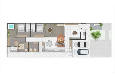 Casa com 3 dormitórios à venda, 180 m² por r$ 1.450.000 - parque três meninos - sorocaba/sp