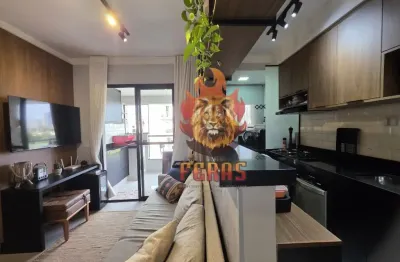 Apartamento mobiliado à venda com 2 dormitórios sendo 1 suíte no campolim