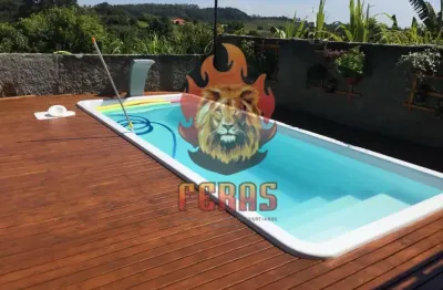 Linda chácara à venda - 1.098m² com 3 dormitórios em araçoiaba da serra, sp