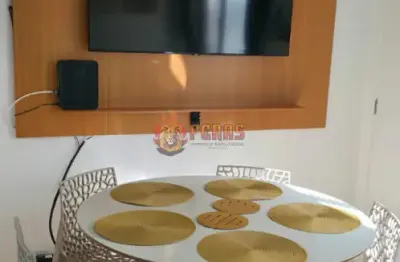 Apartamento Todo Mobiliado à Venda - 48m² com 2 Dormitórios no Centro de Votorantim, SP