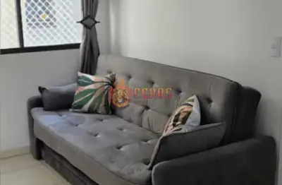 Apartamento todo mobiliado à venda - 48m² com 2 dormitórios no centro de votorantim, sp