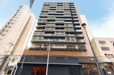 Apartamento com 1 quarto para alugar na rua brigadeiro franco, batel, curitiba, 30 m2 por r$ 2.490