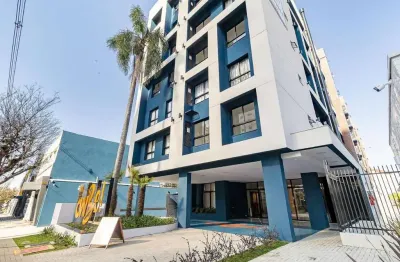 Apartamento com 1 quarto para alugar na avenida silva jardim, rebouças, curitiba, 34 m2 por r$ 2.200
