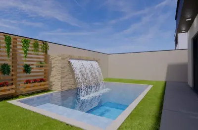 Linda  casa térrea  com 3 dormitórios sendo  1 suítes e 3 banheiros à venda, 165 m²  no bairro  portal ville  jardins  em  boituva - sp
