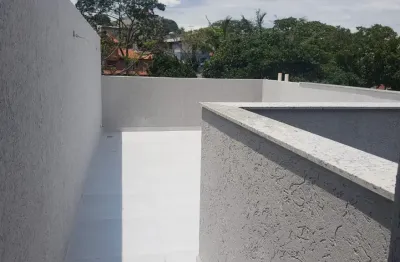 Linda cobertura para á  venda com 120m² com 03 dormitórios sendo 01 suíte, na vila metalúrgica - santo andré - sp