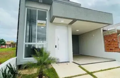 Lindo casa térrea com 155m2 em condomínio fechado  reserva ipanema l em  sorocaba - sp.