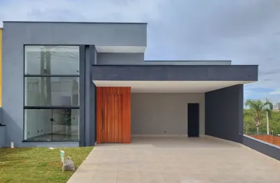 Lindo casa térrea de  180m² à venda no excelente  condomínio  fechado ibiti reserva em  sorocaba- sp.