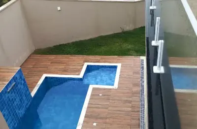 Lindo sobrado em condomínio fechado solares resort com 265m2  de área construída em  boituva - sp.