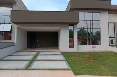 Linda casa térrea de 215m² de área construída e terreno de 332m2, á venda no condomínio  fechado piemonte em indaiatuba- sp.