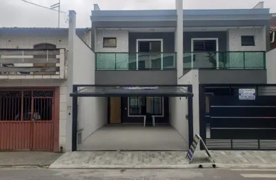 Lindo sobrado com 03 dormitórios  sendo 3 suíte e  4banheiros à venda, 175 m²  no bairro dos casas  em são bernardo do campo - sp