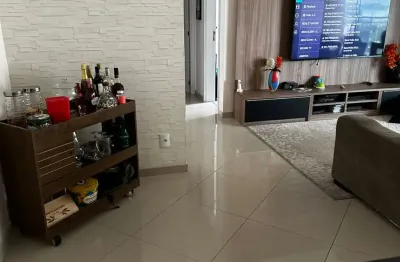 Lindo apto padrão em condomínio gran village, com 81m2 á venda, 03 dormitórios seno 01 suítes, sala, cozinha planejada, 02 vagas, no jardim independência  em são bernardo do campo - sp