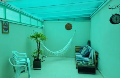 Linda cobertura para á venda com 172m² com 02 dormitórios sendo 01 suíte, no  baeta neves- são bernardo - sp.