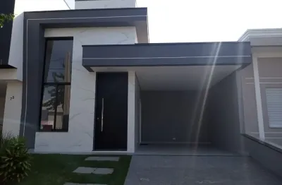 Linda casa térrea de 107m² de área construída, à venda no excelente condomínio terras de são francisco - sorocaba - sp