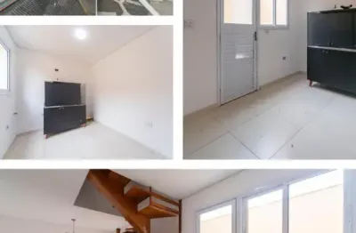 Linda cobertura á venda de 80m² com 02 dormitórios, na vila américa- santo andré - sp.