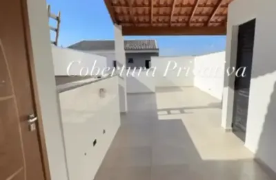 Linda cobertura á venda de 86m² com 02 dormitórios, no jardim alvorada - santo andré - sp.
