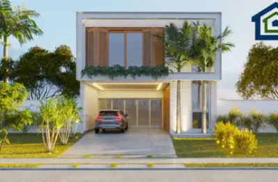 Lindo sobrado de 196m² de área construída e terreno 204m² à venda no excelente condomínio fechado gran reserve em indaiatuba- sp.