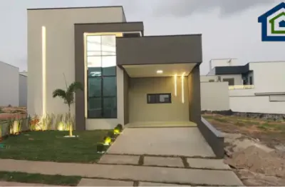 Linda casa térrea de 141m² à venda no excelente condomínio fechado gran reserve em indaiatuba- sp.