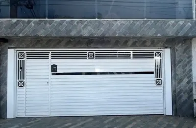 Lindo sobrado de 220m² com 03 dormitórios, sendo 01 suíte, á venda, no bairro vila camilópolis em santo andré - sp