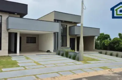 Linda casa térrea de 168m²  e terreno de 200m2, à venda no excelente condomínio fechado gran reserve em indaiatuba- sp.