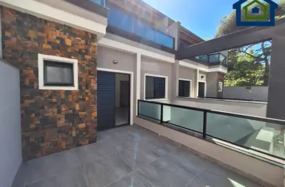 Lindo sobrado de 210m2, de área construída, e terreno de 210m2, com 03 dormitório sendo 03 suítes,  no  bairro jardim  - santo andré - sp