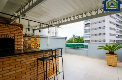 Linda cobertura á venda de 106m² com 02 dormitórios, no vila gilda - santo andré - sp.