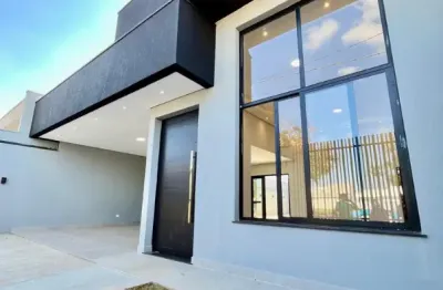 Linda casa térrea de 157m², e terreno 250m², no bairro portal ville  jardins  em boituva- sp.