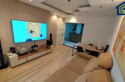 Lindo apartamento de 78m² com 02 dormitórios sendo 01 suíte, á venda, no vila pires, em santo andré - sp