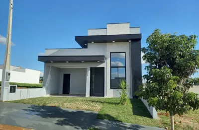 Linda casa térrea de 146m² de área construída à venda no excelente condomínio fechado reserva  ipanema - sorocaba - sp.