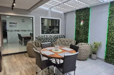 Lindo sobrado à venda com 235m² de área construída e terreno de 132,5m2, no bairro assunção em são bernardo do campo - sp